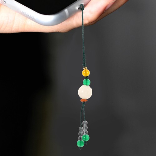 Poduszka Mała wisząca ornament do telefonów komórkowych Charm Koraliki - Zdjęcie 7 z 12