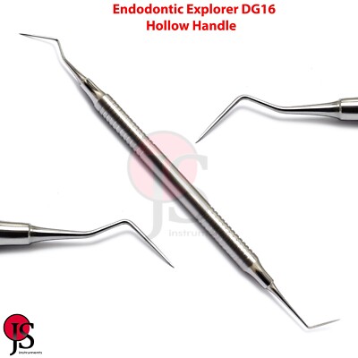 Dental Endodontic Instruments DG16 Explorer Calculus Root Canal Hollow Handle