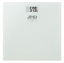 A&D Medical UC-502 Digital Bathroom Scale Weighing 180kg/400lb weight capacity.