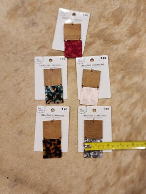 Bead Landing Creations 1 Pendant Jewelery Charm (Lot of 5 pieces)