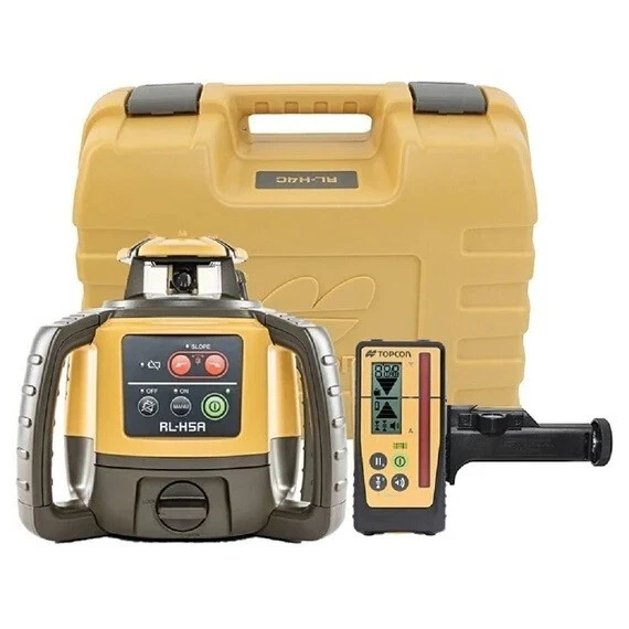 Topcon RL-H5A Rotary Laser with LS-100D Receiver (1021200-50)