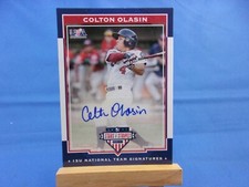 USA Baseball 2017 Stars & Stripes Colton Olasin Autograph AUTO