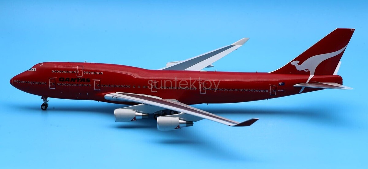 航空機・ヘリコプター JC Wings 1:200 QANTAS B747-400 VH-OEJ s