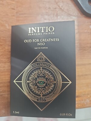 Initio Parfums Prives Oud for Greatness Neo 1.5 ml sample vial 