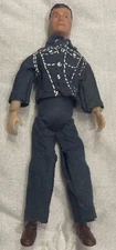 Dollhouse Vintage Marx 1960s Miniature Adult Male Figure Flexible Bendable
