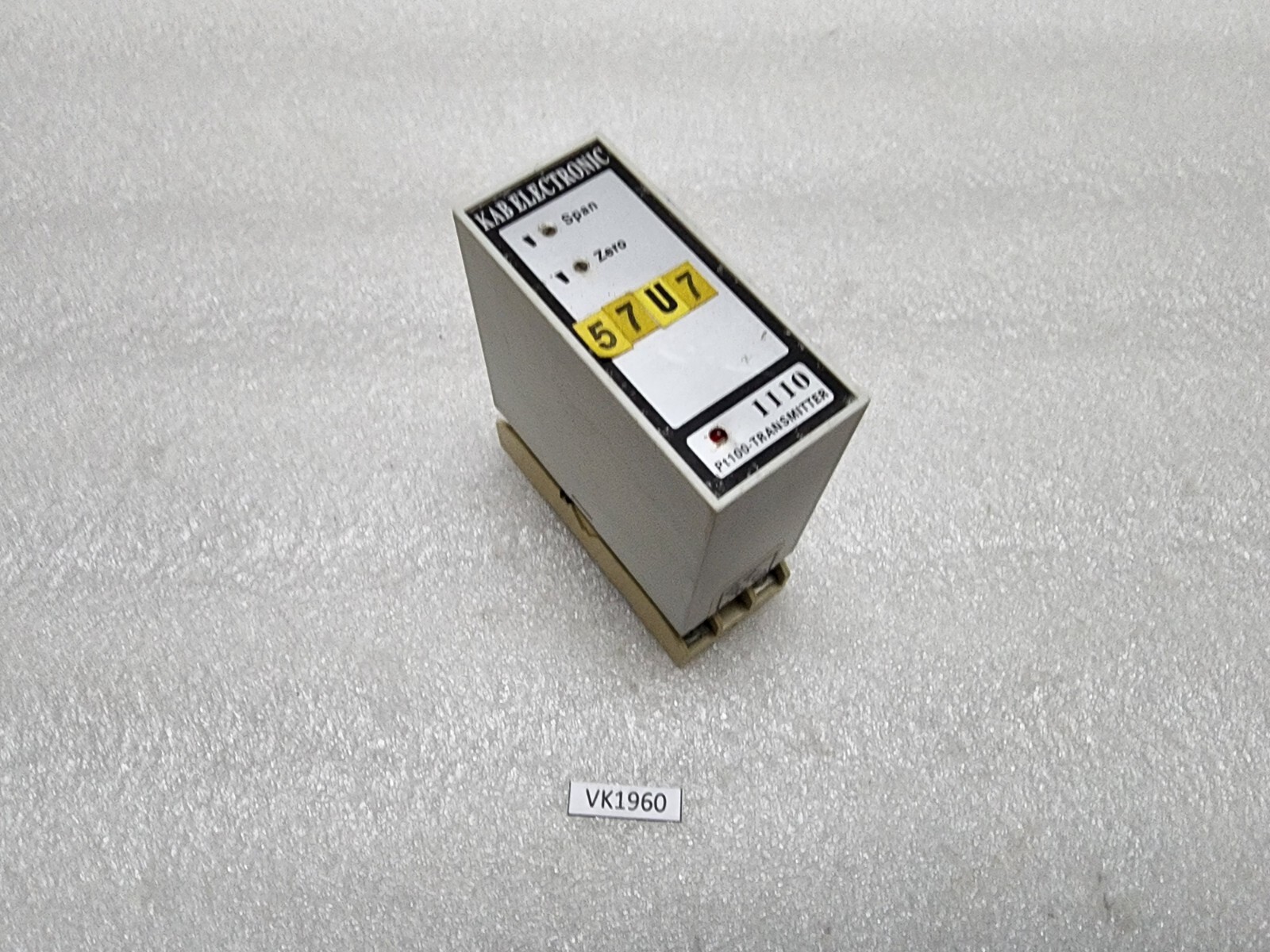 KAB ELECTRONIC 1110 PT100 TRANSMITTER | eBay