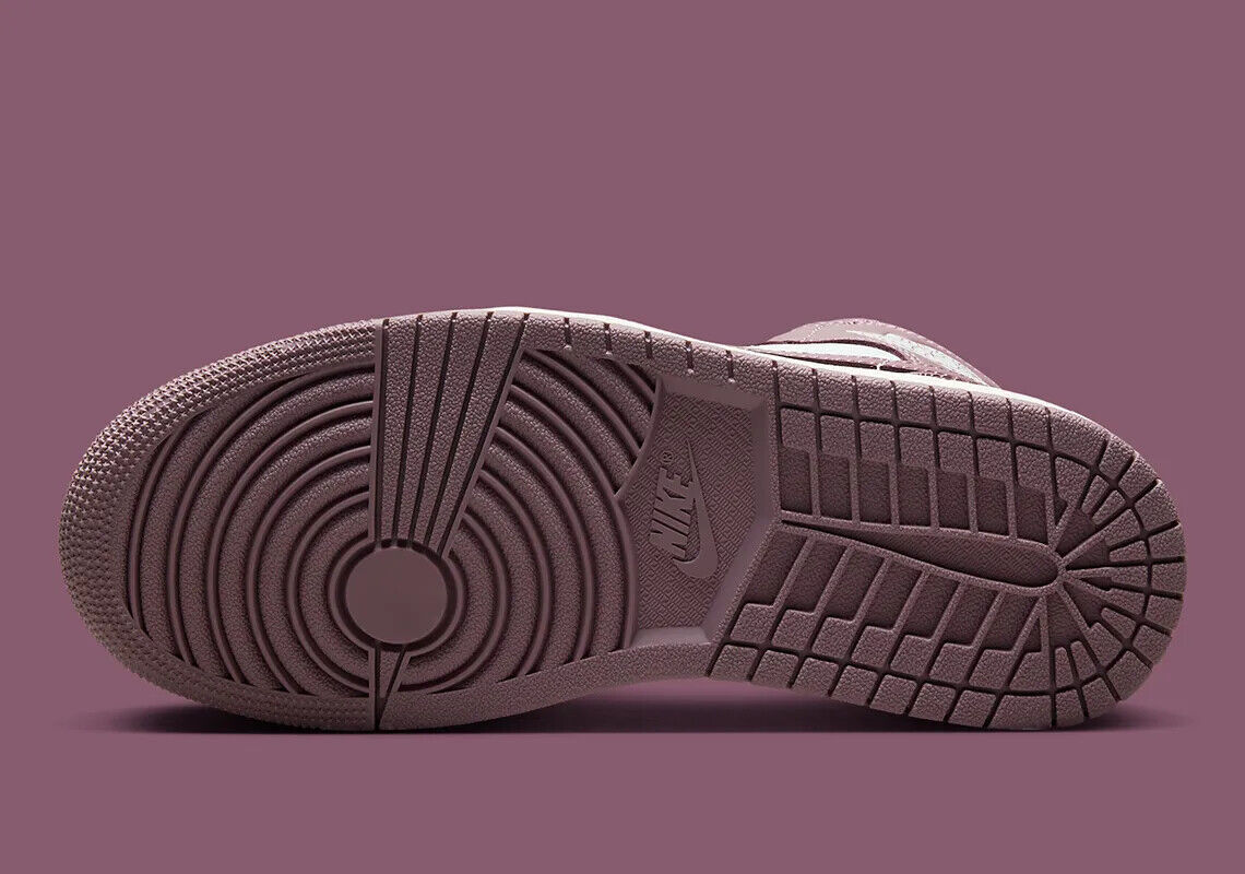 Nike Air Jordan 1 Mid Shoes Sky J Mauve Pure Platinum Sail Nike Air Jordan 1 Mid Shoes Sky J Mauve Pure Platinum Sail