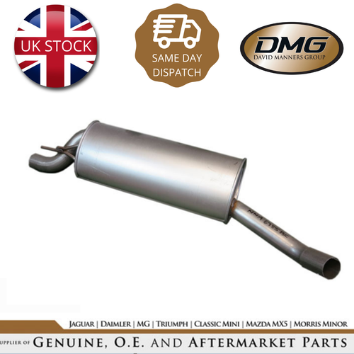 LEFT LH REAR EXHAUST SILENCER BACK BOX JAGUAR XJ6 X300 (1995 1997