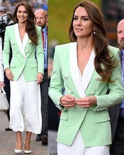 Women Skirt Suit Shawl Lapel Double Breasted Dressy Business Work Outfits