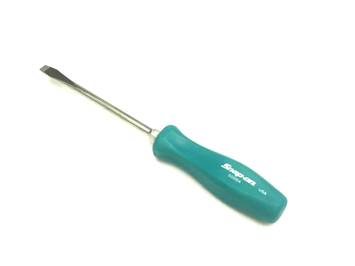 Snap On Tools New SDD6ATL 5/16" Flat Tip Screwdriver TEAL Hard Handle USA
