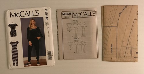 Mono y mono con patrón de costura McCall's R10416 tallas: S-M-L-XL - Imagen 4 de 4