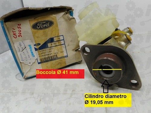 Pompa freni tipo con servofreno per: Ford Fiesta 900 & 1.0 year 5/1976-8/1983 - Picture 4 of 4