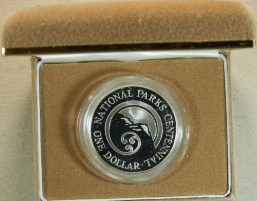 New Zealand - 1987 - Silver Dollar Proof & Uncirculated Coins - National Parks - Picture 1 of 4