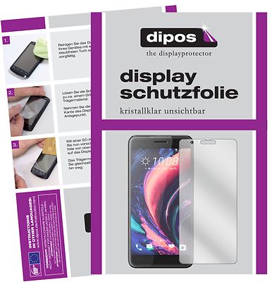 2x Schutzfolie für HTC One X10 klar Displayschutzfolie Folie Display Schutz