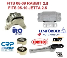 ENGINE TRANSMISSION MOUNT SET W SUBFRAME MOUNT KIT 2.5L VW RABBIT, JETTA