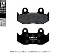 BremsbeläGe Galfer FD284G1054 Semi-Metall Hinten 9,3Mm FüR Yamaha YFZ