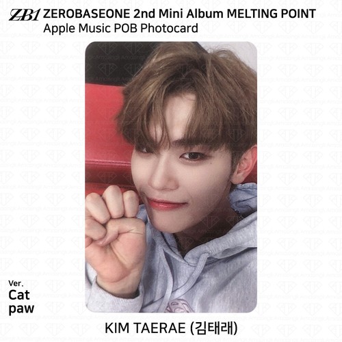 ZEROBASEONE ZB1 2nd Mini Album Melting Point POB Photocard AM WM KT4 MS EL BR - Picture 49 of 186