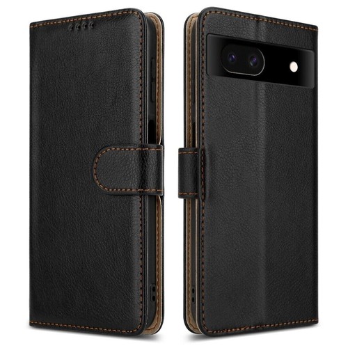 Étui Pour Google Pixel 9PROXL /9/8A/ 8/ 7A/ 6A, Portefeuille Cuir Pied Coque - Photo 8 sur 102
