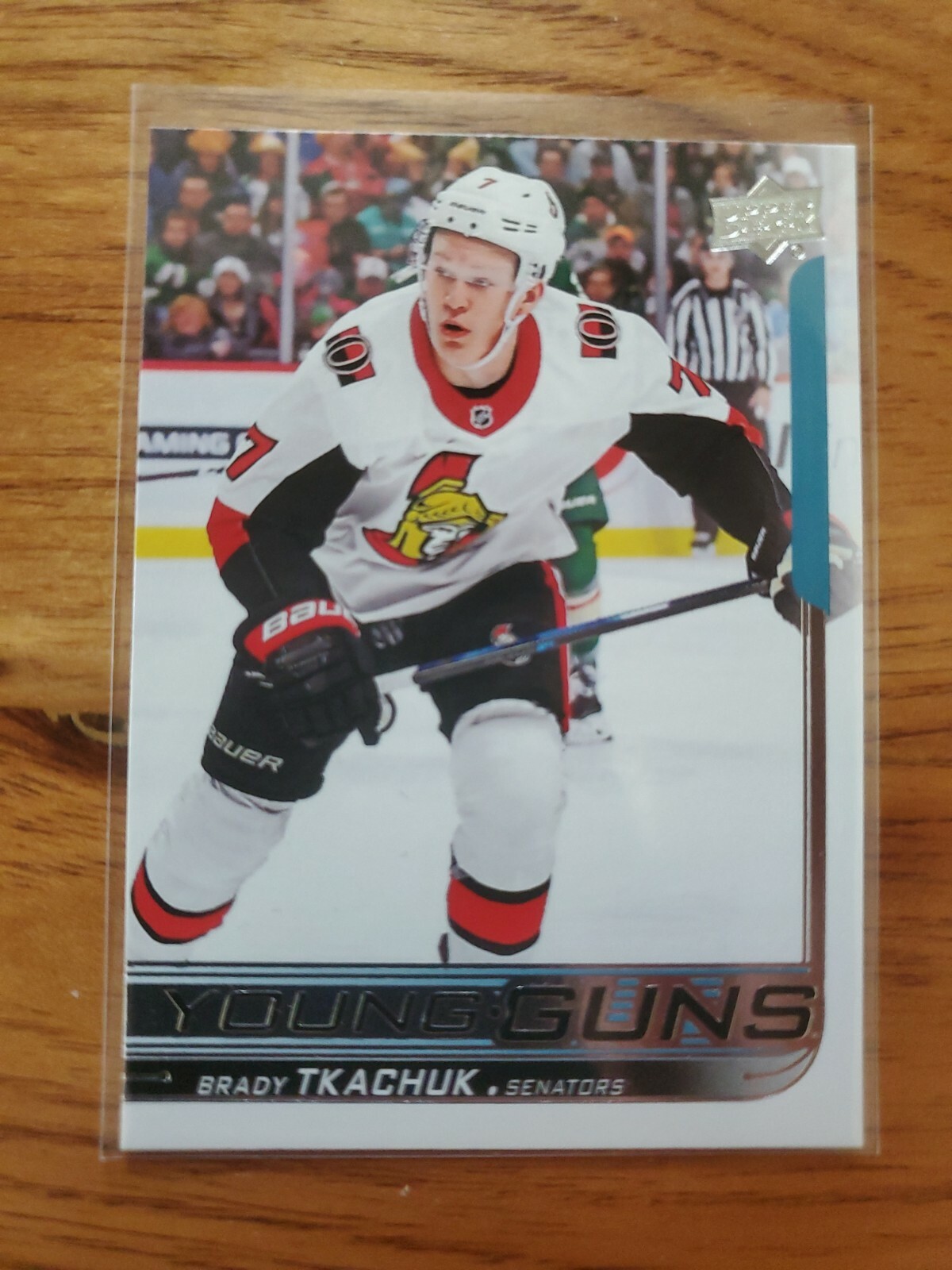 2018 19 Upper Deck Brady Tkachuk Young Guns #499 Ottawa Senators!