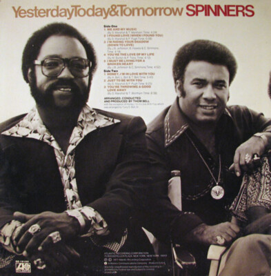 Spinners - Yesterday, Today & Tomorrow - Atlantic, Atlantic - SD 