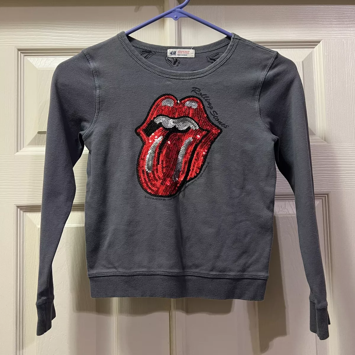 Rolling stones sales sequin sweatshirt