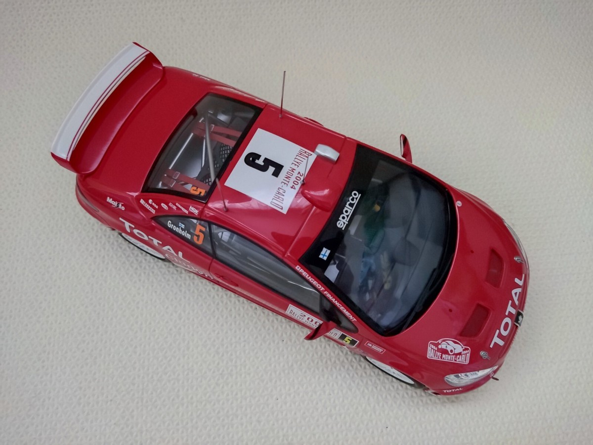 AUTOart 1:18 Peugeot 307 WRC driven by Marcus Grönholm | UK