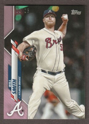 2020 Topps On-Demand Mini Pink #422 Will Smith Atlanta Braves /25