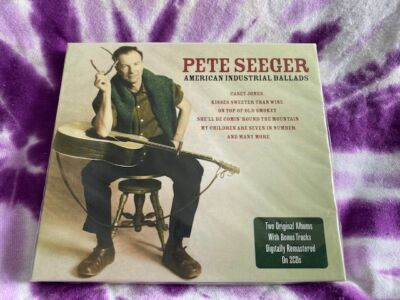 PETE SEEGER  American Industrial Ballads  2 CD  *NEW SEALED *