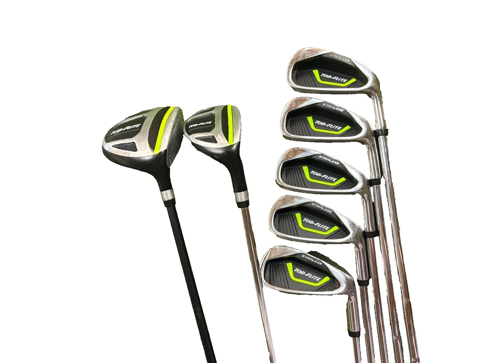 Top Flite Stiff Flex Golf Clubs
