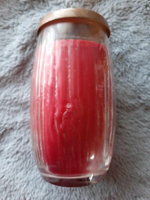 Yankee Candle Pure Radiance 623g Glas Crackling Cherry Gin Fizz RAR