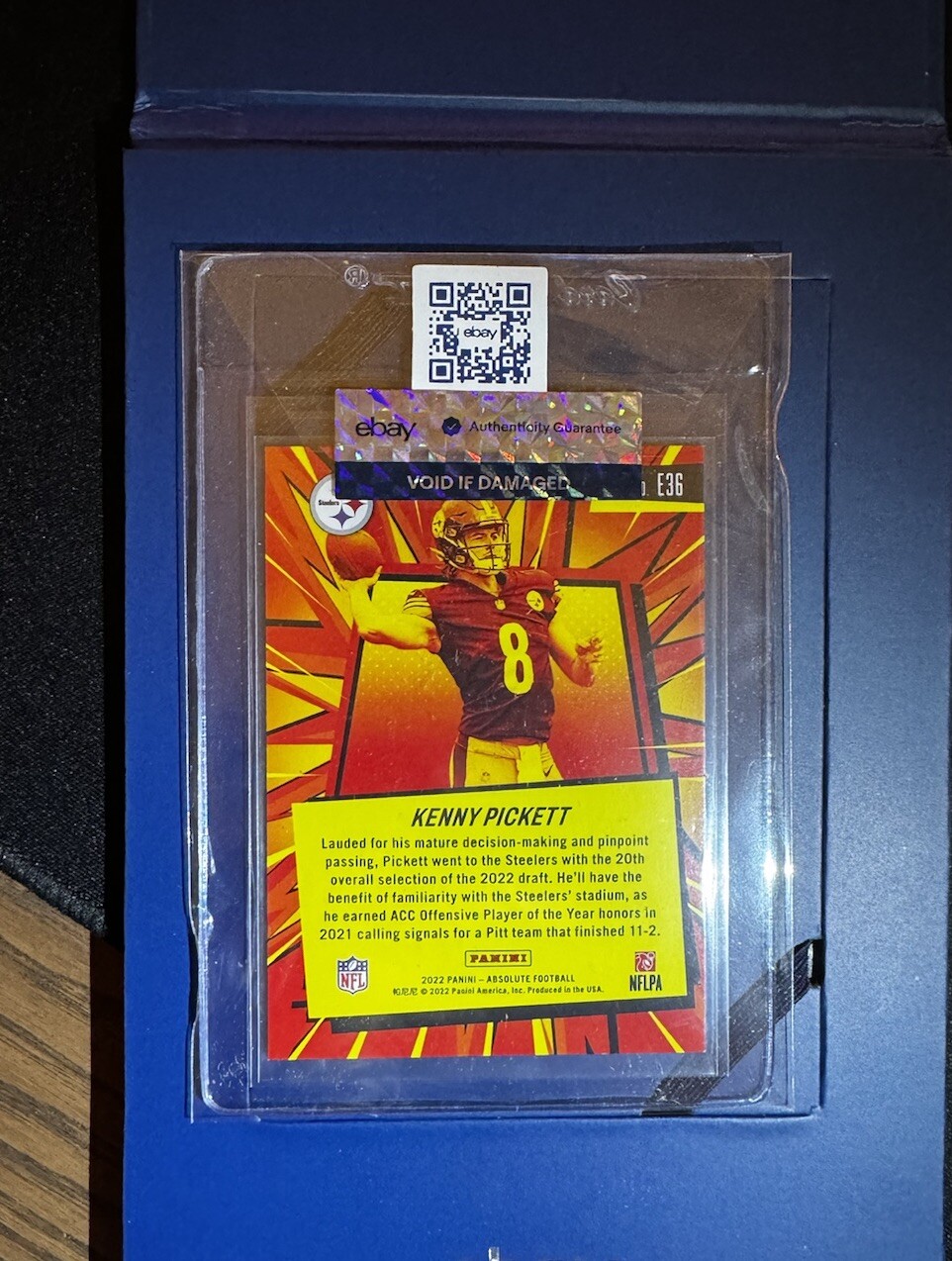 2022 Panini Absolute Explosive E36 Kenny Pickett (RC) eBay