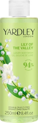 Yardley London Luxury Body Wash Lily of the Valley 94% Natural 250ml
