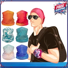 UV Protection Headwear Face Mask Balaclava Neck Scarf Fishing Sun Shield Gaiter