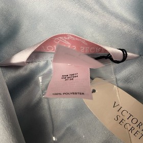 Victoria&rsquo;s Secret Angels Satin Pajama Set Blue Large NWT | 2000&rsquo;s New Old Stock!