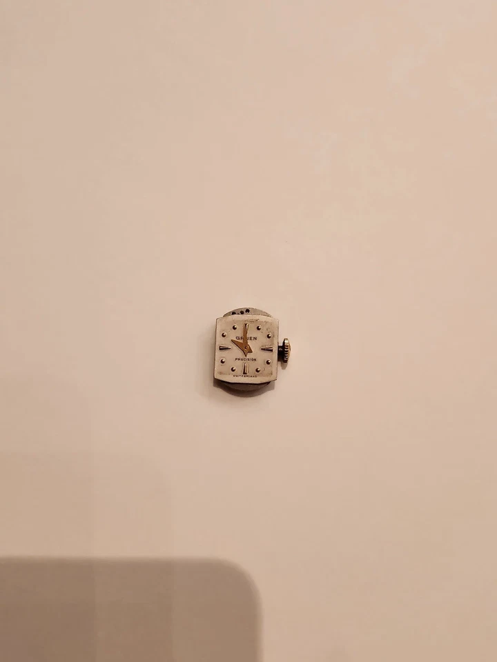 Movimiento Reloj Manual Gruen Precision Suiza DE COLECCIÓN RUNNING 275 Foto 3 de 3