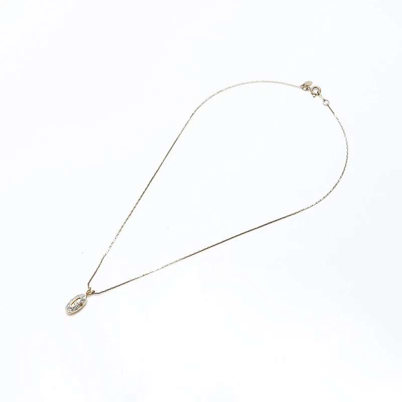 GIVENCHY Collana Vintage G Strass Oro WS9702