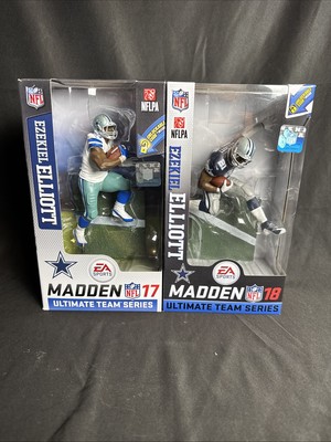 McFarlane  Madden NFL 17 & 18 Ultimate Team Zeke Elliott Set Cowboys Variant