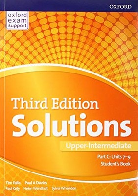 Solutions: Upper-Intermediate: Student's Book C Units 7-9: Leading the way to s