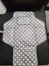 Baby Portable Changing Pad Travel - Waterproof Compact Diaper Changing Mat wi...