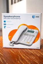 AT T CL2909 Corded Speakerphone w/ Caller ID  Call Waiting White