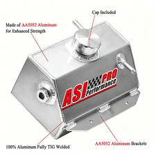 Aluminum Coolant Overflow Expansion Tank For 2015-2018 Ford Mustang 2016 Aluminum Coolant Overflow Expansion Tank For 2015-2018 Ford Mustang 2016