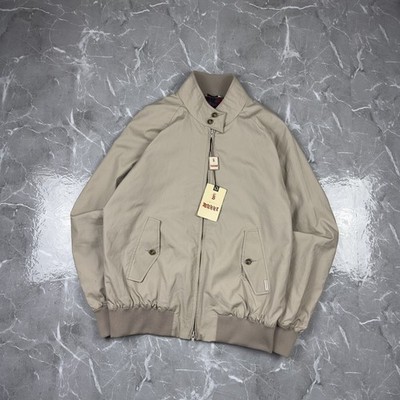 NEU Baracuta Classic G9 Harrington Beige Herren Jacke UK 40 Made in England