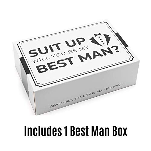 Groomsmen Box (confezione da 6) Groomsman Gift I Groomsmen Proposal Box | Groomsmen Gi... - Foto 3 di 7