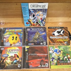 Sega Dreamcast Bundle &ndash; 2 Controllers + Gun + VMU + TremorPak + 15+ Games