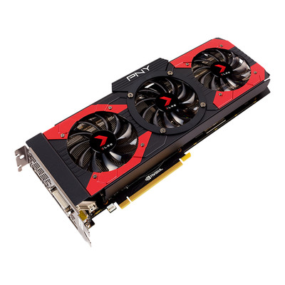 PNY GeForce GTX 1080 8GB GDDR5X PCI Express 3.0 x16 SLI Support XLR8 Gaming OC E