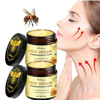 MARKENLOS Bienengiftsalbe Bienengift Creme 60 Gramm Bee Cream Komplettcreme 1Stück Und Neu