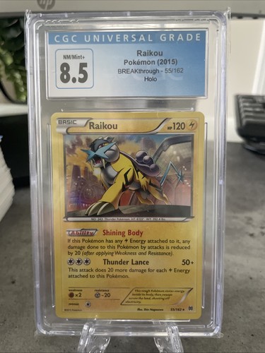 Raikou graded CGC 8.5 for sale on eBay