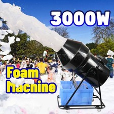 PAIDUN 3000W Foam Machine Cannon with Flight Case Summer Pool Playground Party