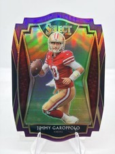 2020 Panini Select Jimmy Garoppolo #117 Maroon Prizm Die Cut