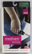 Mediven Harmony Lymphedema Compression SAND GAUNTLET 20-30 mmHg Size 2 - 2Y90802